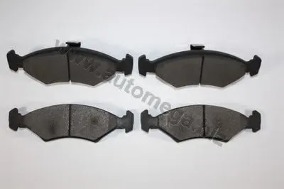 Комплект тормозных колодок, дисковый тормоз AutoMega Premium AUTOMEGA купить