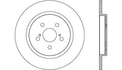 Тормозной диск RADIANCE OPEN PARTS купить