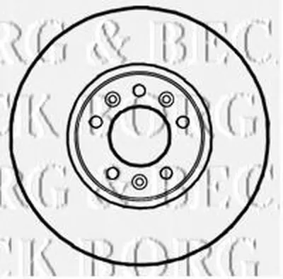 Тормозной диск BORG & BECK купить