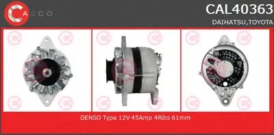 Генератор BRAND NEW SERIES CASCO купить