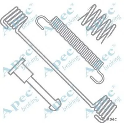 Комплектующие, тормозная колодка APEC braking купить