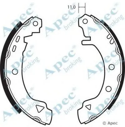 Тормозные колодки APEC braking купить