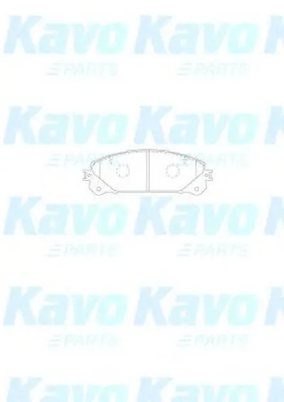 Комплект тормозных колодок, дисковый тормоз MK KASHIYAMA KAVO PARTS купить