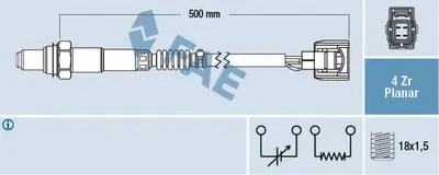 Лямда-зонд FAE купить