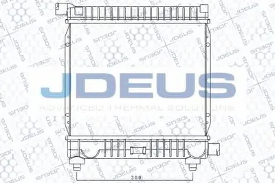 Радиатор, охлаждение двигателя JDEUS купить