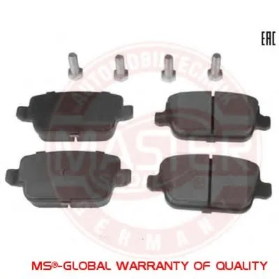 Комплект тормозных колодок, дисковый тормоз Anti-Noise MASTER-SPORT купить