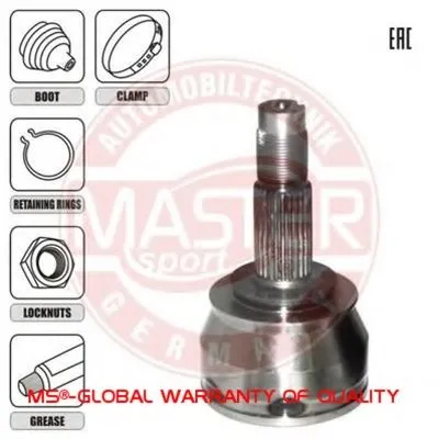 Шарнирный комплект, приводной вал MASTER-SPORT купить