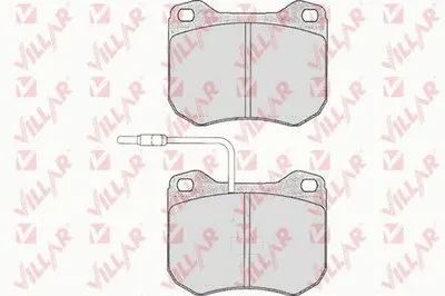 Комплект тормозных колодок, дисковый тормоз VILLAR купить