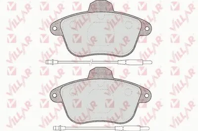 Комплект тормозных колодок, дисковый тормоз VILLAR купить