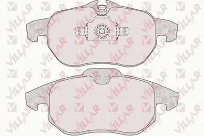 Комплект тормозных колодок, дисковый тормоз DIRECTIONAL BRAKE PADS VILLAR купить