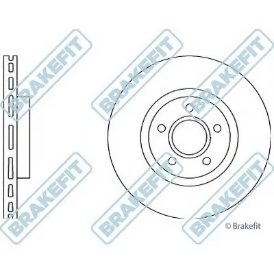 Тормозной диск Brake Fit APEC braking купить