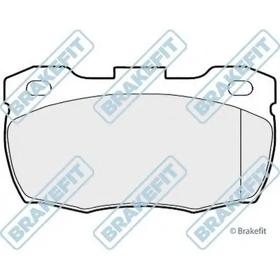 Комплект тормозных колодок, дисковый тормоз Brake Fit APEC braking купить