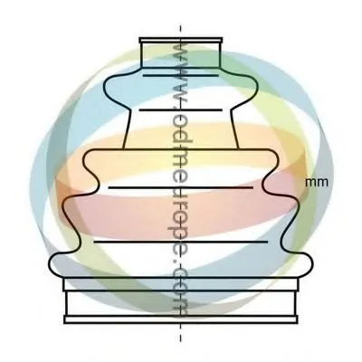 Комплект пылника, приводной вал ODM-MULTIPARTS купить