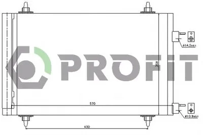 Конденсатор, кондиционер PROFIT купить