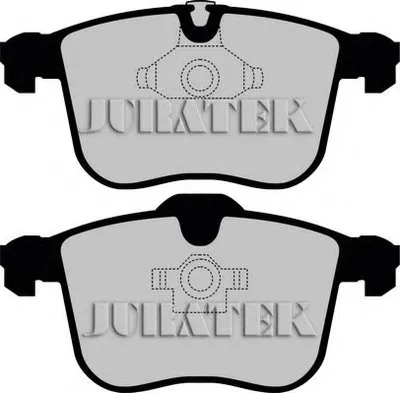 Комплект тормозных колодок, дисковый тормоз JURATEK купить