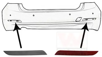 задний прожектор VAN WEZEL купить