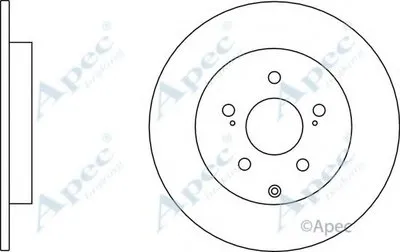 Тормозной диск APEC braking купить