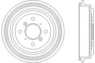 Тормозной барабан HELLA купить