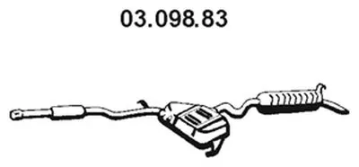 Глушитель выхлопных газов конечный EBERSPÄCHER купить