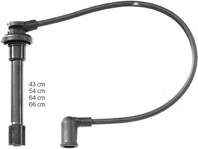 Комплект проводов зажигания BERU купить
