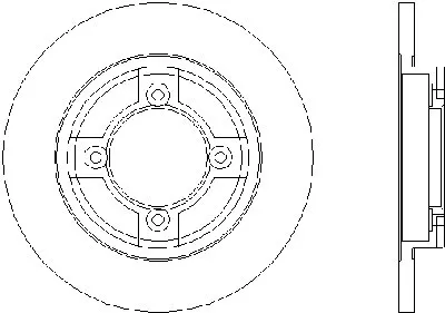Тормозной диск MINTEX купить