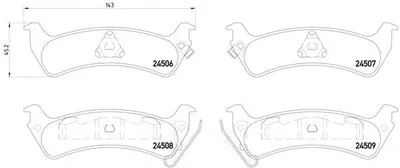 Комплект тормозных колодок, дисковый тормоз HELLA PAGID купить