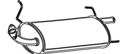 Глушитель выхлопных газов конечный WALKER купить