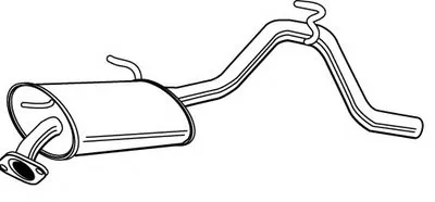 Глушитель выхлопных газов конечный WALKER купить