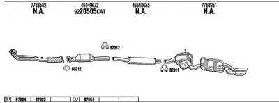 Система выпуска ОГ WALKER купить