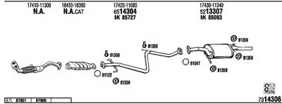 Система выпуска ОГ WALKER купить