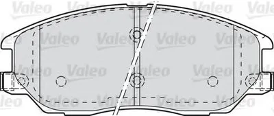 Комплект тормозных колодок, дисковый тормоз VALEO купить