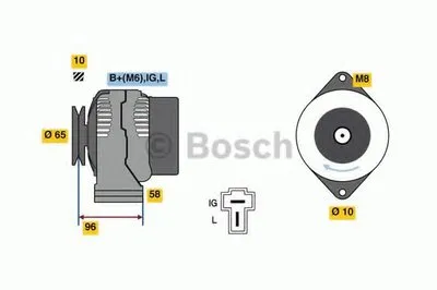 Генератор BOSCH купить