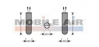Осушитель, кондиционер VAN WEZEL купить