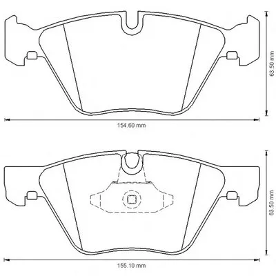 Комплект тормозных колодок, дисковый тормоз JURID купить