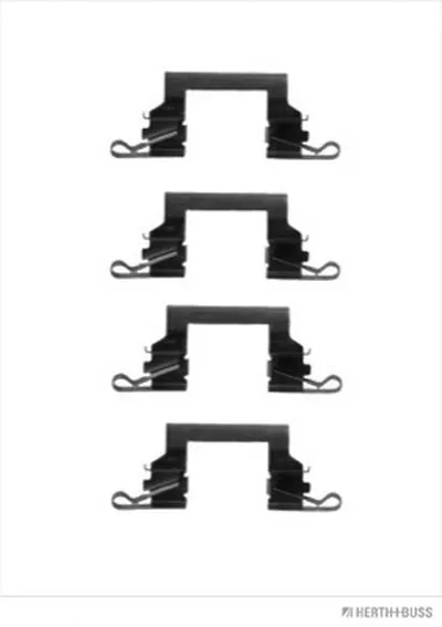 Комплектующие, колодки дискового тормоза HERTH+BUSS JAKOPARTS купить