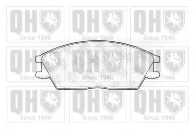 Комплект тормозных колодок, дисковый тормоз QUINTON HAZELL купить