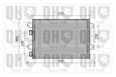 Конденсатор, кондиционер QUINTON HAZELL купить