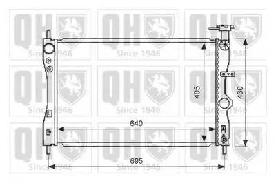 Радиатор, охлаждение двигателя QUINTON HAZELL купить