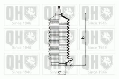 Комплект пылника, рулевое управление QUINTON HAZELL купить