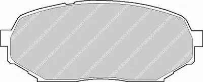 Комплект тормозных колодок, дисковый тормоз PREMIER FERODO купить