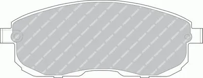 Комплект тормозных колодок, дисковый тормоз PREMIER FERODO купить