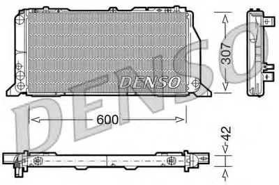 Радиатор, охлаждение двигателя DENSO купить