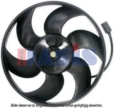 Вентилятор, охлаждение двигателя AKS DASIS купить