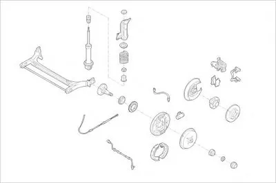 Подвеска колеса DELPHI купить