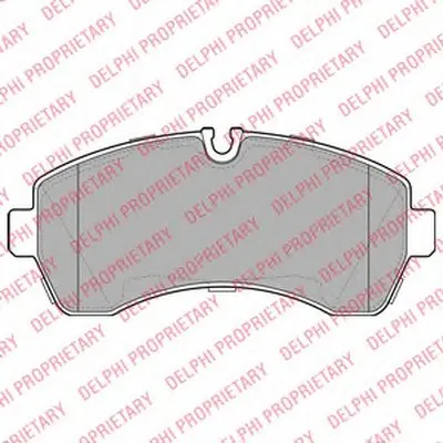 Комплект тормозных колодок, дисковый тормоз DELPHI купить