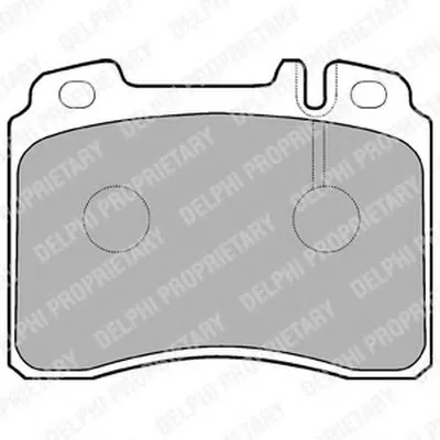 Комплект тормозных колодок, дисковый тормоз DELPHI купить