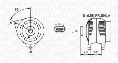 Генератор MAGNETI MARELLI купить