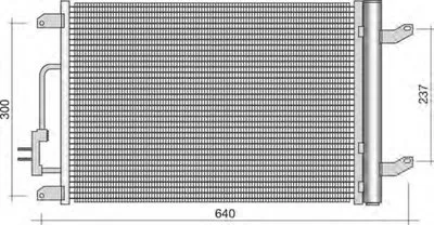 Конденсатор, кондиционер MAGNETI MARELLI купить