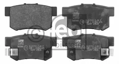 Комплект тормозных колодок, дисковый тормоз FEBI BILSTEIN купить