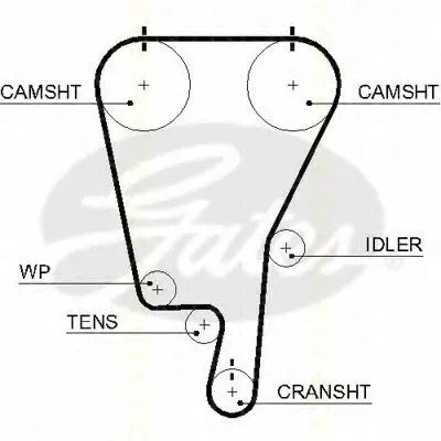 Ремень ГРМ TRISCAN купить